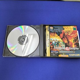Capcom Dungeons & Dragons Collection Sega Saturn Game Used
