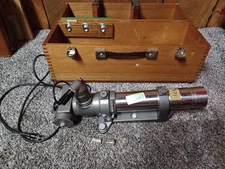 Vintage HILGER & WATTS A142/21 Photo-Optical  Autocollimator 471 Calibrated