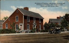 Birthplace of President John Quincy Adams Quincy Massachusetts postcard y136