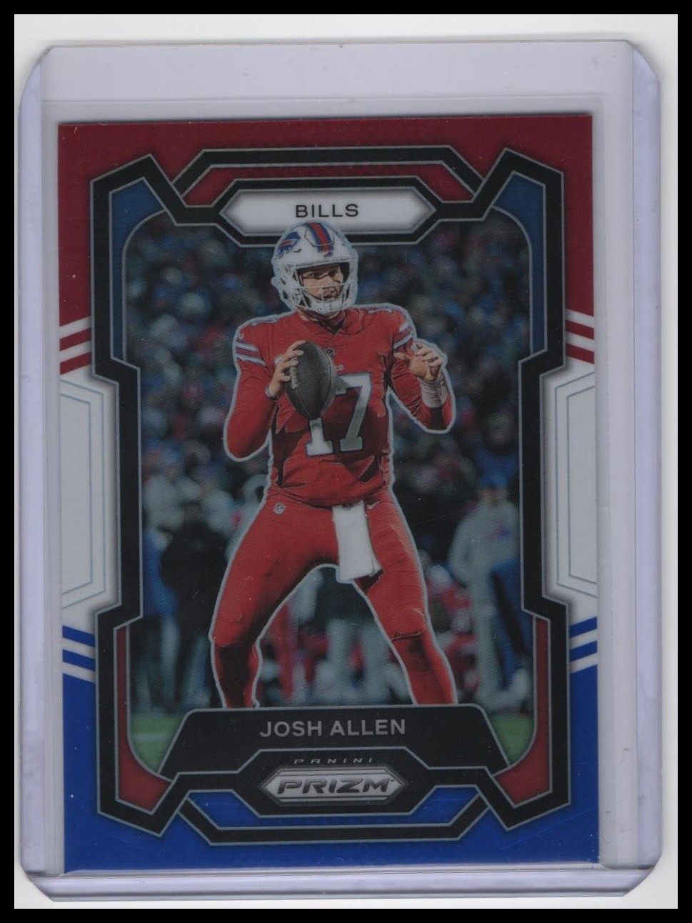 2023 Panini Prizm #32 Josh Allen Red White and Blue