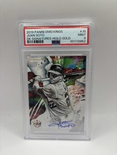 2019 Panini Diamond Kings Juan Soto Holo Gold /35 PSA 9 Auto