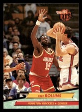 1992 Ultra Tree Rollins #272 Houston Rockets  Near mint or better