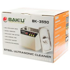 Vaschetta Ultrasuoni Digital Baku Bk-3550 Pulizia Per Huawei Nova Flip Zte Nubia