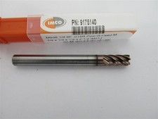 IMCO 9175140 , 1/4" Solid Carbide 0.0150" Corner Radius Square End Mill