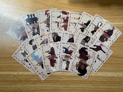 Harry Potter Kartenspiel der Illustratorin Lisa Villell (aka ''lisaveeee'')