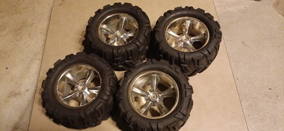 Hpi Savage X Xl Etc. Big Wheel Tires 4 14Mm Hub Truck Geera Hpi Savage X Xl Etc. Big Wheel Tires 4 14Mm Hub Truck Geera