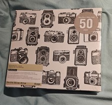 Camera Print Mega Scrapbook Album by Recollections NEW for 8" x 8"