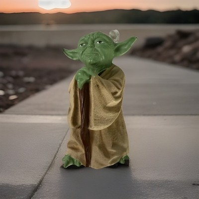 RARE LOT-  Mattel Star Wars Yoda 1981 w/BONUS 2020 Baby Yoda 11  and 20  Plush 
