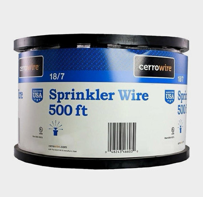 Cerrowire 18 AWG 7-Conductor Irrigation Sprinkler Wire 500 ft Copper UV