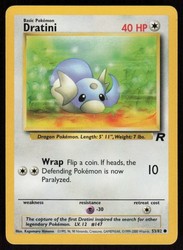 Dratini 53/82 Team Rocket Common
