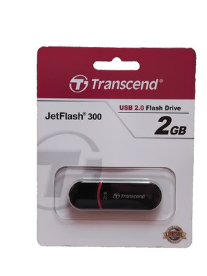 Transcend JetFlash 300 USB 2.0 Flash Drive 2 GB Speicherstick