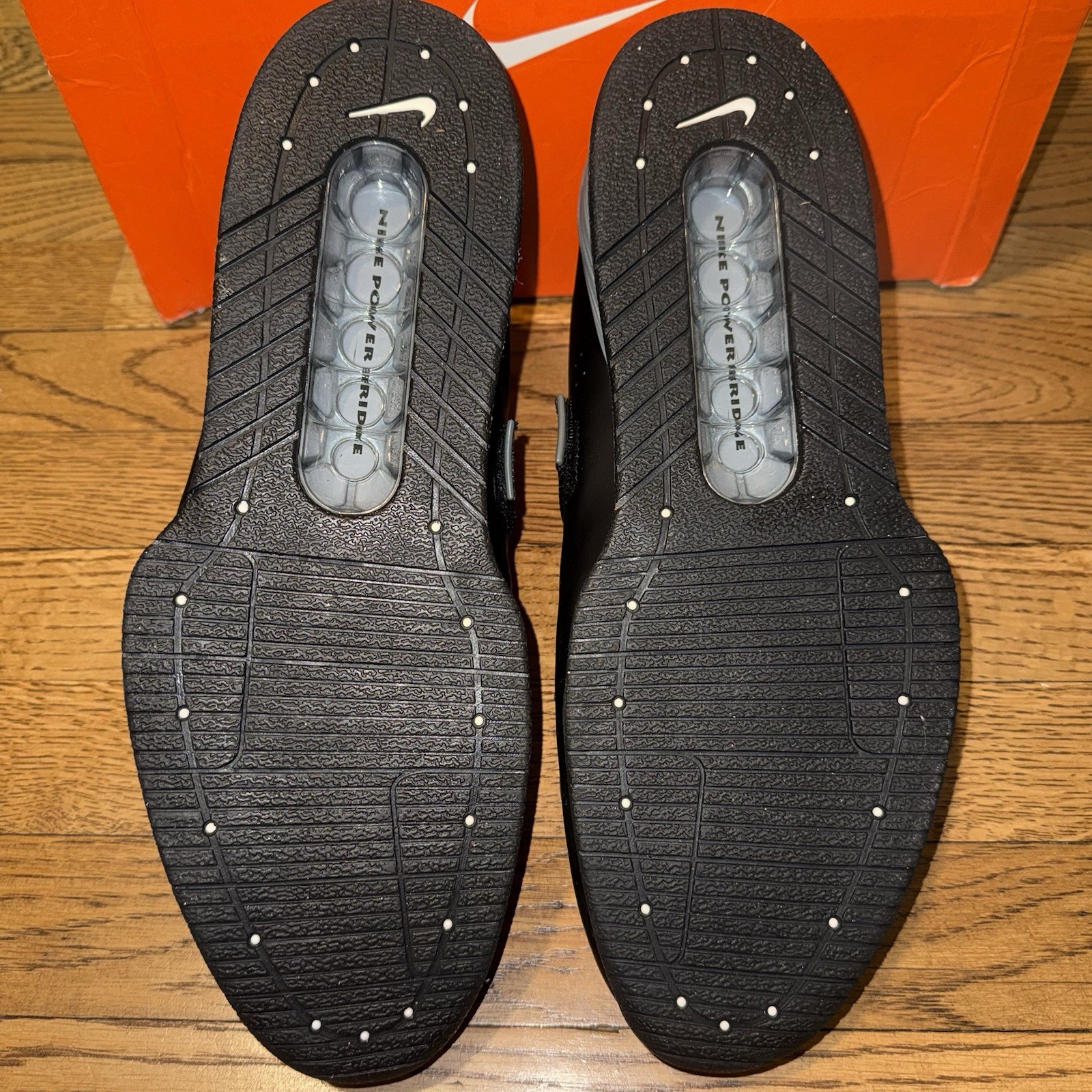 BRAND NEW US Men’s Size 12.5 - Nike Romaleos 2 Black Men’s Weightlifting Shoes image 5