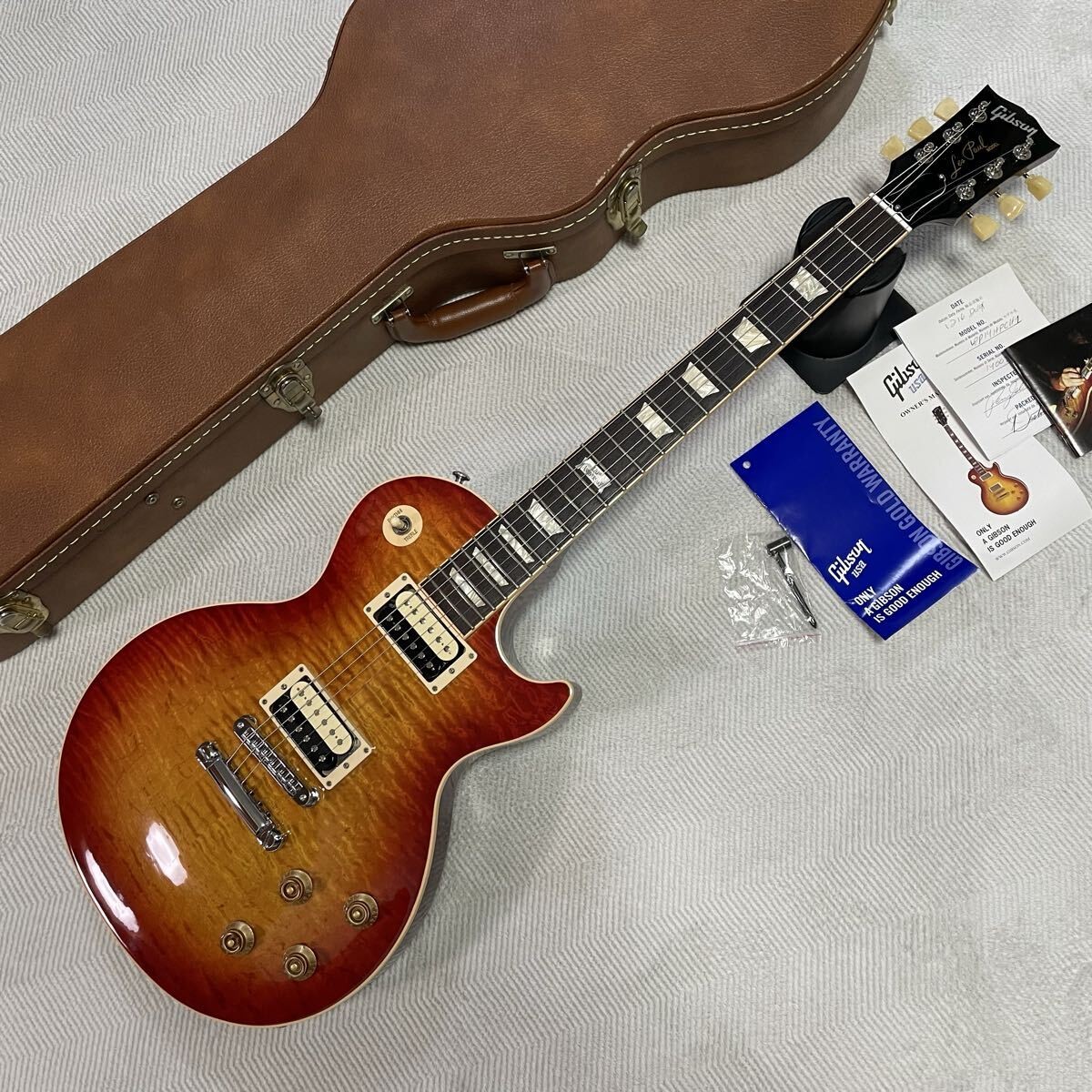 Electric Guitar Gibson Les Paul Standard Premium Quilt 2014 120th