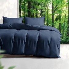 Tencel Duvet Cover Set, Full/Queen Size Cooling Duvet Cover for Hot Sleepers,...
