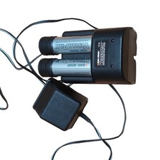 Black  Decker VersaPak VP130 3.6V 2-Port NiCd Battery Charger w/ 2 Batteries
