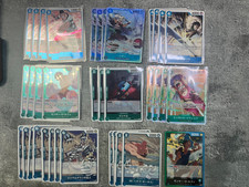 ONE PIECE Card Green Blue Luffy OP-16 Deck and Spares JAPANESE