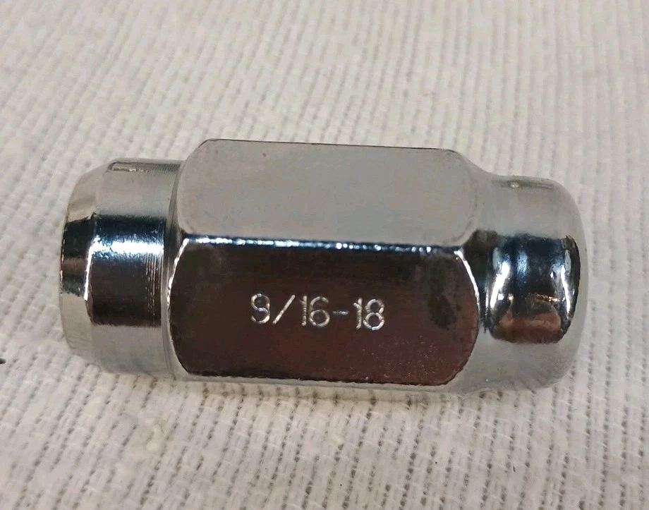 24 tuercas de rueda Dorman 611-170,1 9/16-18 dúplex bellota 7/8 pulgadas Hex 1,872 pulgadas Longitud Foto 2 de 4