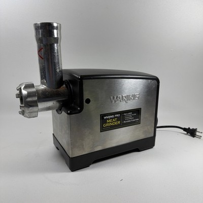 Waring Pro Professional Electric Meat Grinder MG105 Clean NO Blades