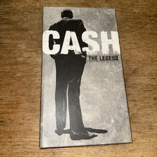 Cash, The Legend Music (CD 4-disc Set with Booklet) VERY GOOD