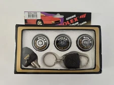 Solex 3 Door Anti Theft Round Key Twin Cam Door Security Locks (Universal)