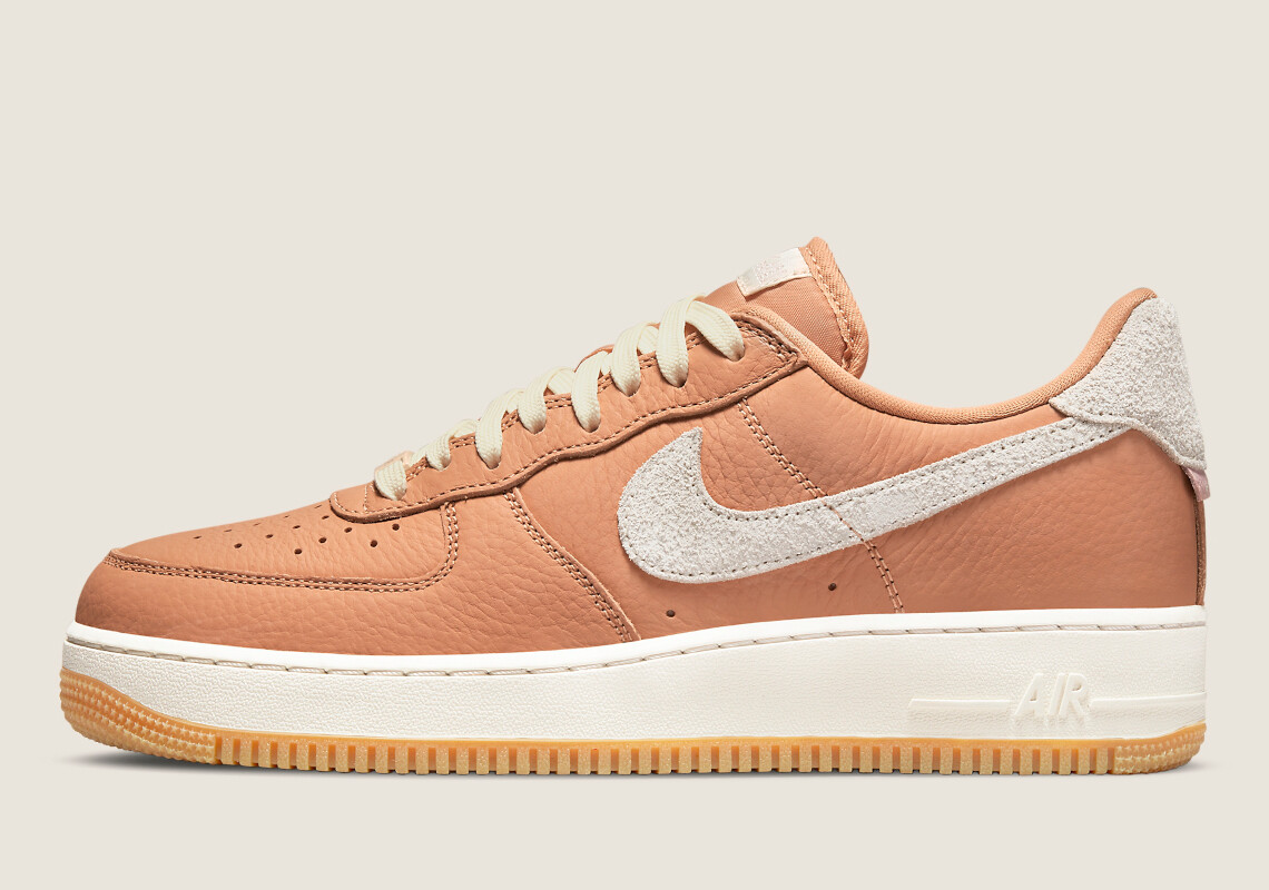Nike Air Force 1 Low Craft LES Light Cognac Beige Coconut