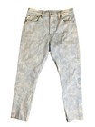 Womens Levis 501 S Premium Jeans High Rise Skinny 29x28 Stone Wash Denim Big E