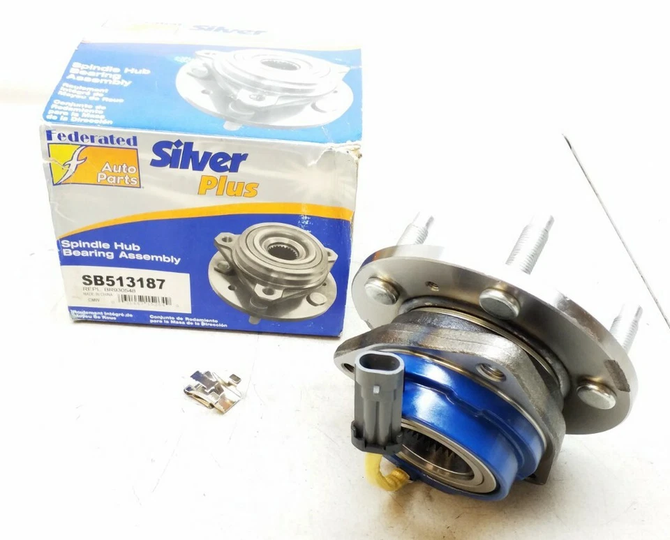 SB513187 Conjunto de cojinete de buje de husillo plateado para autopartes federadas plateadas más Foto 2 de 4