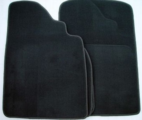 Tapis de sol en moquette Bmw 2002 finition premium noir pour habitacle rétro