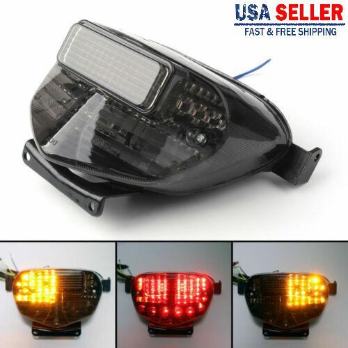 Integrated LED Tail Light Turn Signals For Suzuki GSXR600 GSX-R