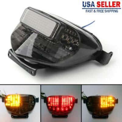 Integrated LED Tail Light Turn Signals For Suzuki GSXR600 GSX-R