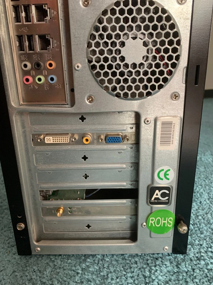 Asus M2N-SLI, AMD Dual Core 5000+ (2CPU) 2,6 GHz, 4 GB RAM, WiFi, Win 7 x64 Bit - Bild 4 von 4