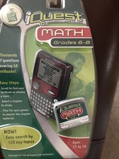 Leapfrog Quantum Leap IQUEST Math Cartridges For Grade 6-8 NEW
