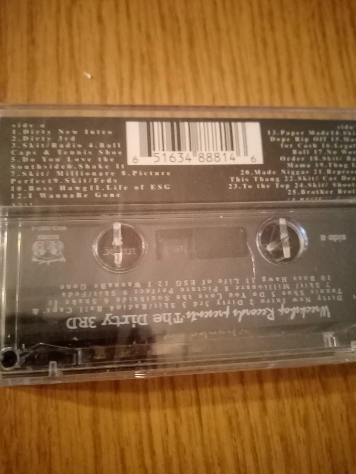The Dirty 3rd Tape Dj Screw Screwed Up Click Fat Pat ESG Ronnie Spencer Mafio - Image 4 of 4
