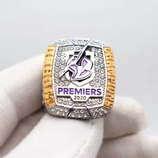 2020 Melbourne Storm NRL Permiership ring Cameron smith With Display Box