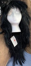 WIG BLACK SORCERESS/ROCK  ROLL COSTUME ACCESSORY