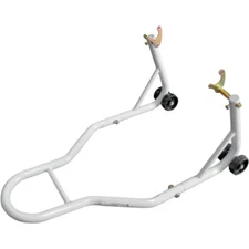 Powerstands Racing PSR Spool Rear Motorcycle Stand (White) Economy | 00-00108-06