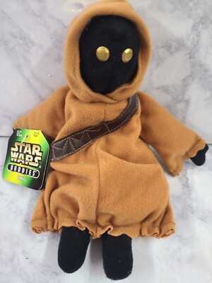 Vintage Star Wars Buddies - Jawa (1997) Kenner Toy Plush NEW w Tag NWT