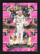 Arike Ogunbowale 2024 Panini Select WNBA Pink Ice Prizms Dallas Wings #45
