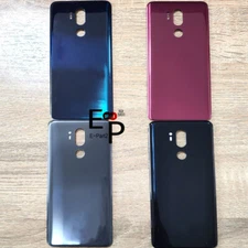 Battery Case Door Glass Cover Replacement For LG G7 LG G7 ThinQ With Logo