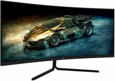 Viotek 34" UltraWide QHD Curved Gaming Monitor - Black GNV34DB