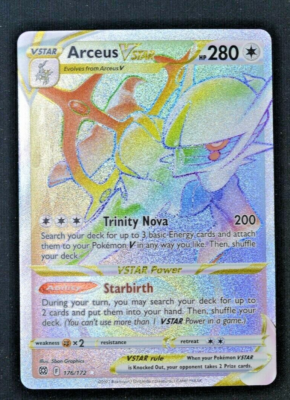 2022 POKEMON BRILLIANT STARS ARCEUS VSTAR RAINBOW SECRET RARE 176/172 | eBay 2022 POKEMON BRILLIANT STARS ARCEUS VSTAR RAINBOW SECRET RARE 176/172 | eBay