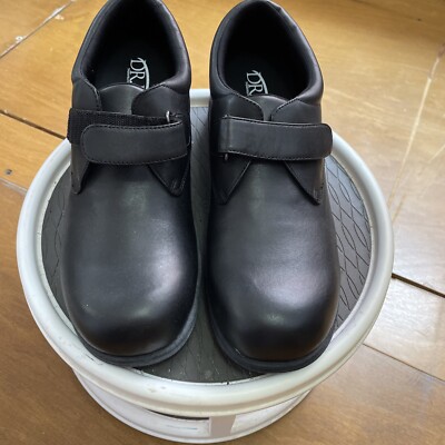 Dr Jeb Therapeutic unisex shoes. ladies Size9.5M. mens Size8.5 N. Black.   a316