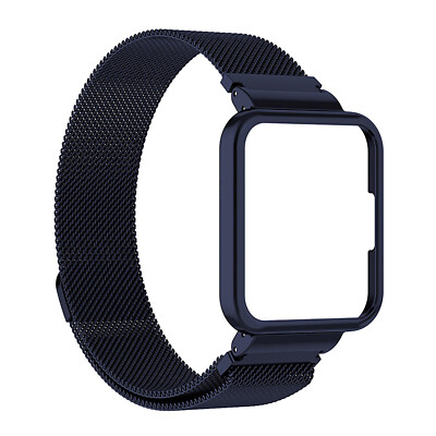 Für Xiaomi Redmi Watch 2 Lite Magnet Edelstahl Band Uhrenarmband + Rahmen