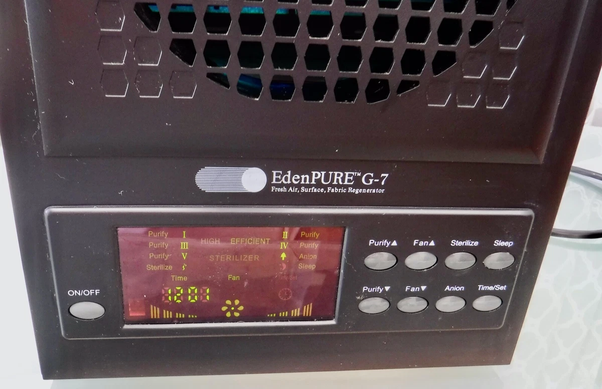 EdenPure G-7 Plug-In Air Purifier with Clock/Timer,Remote  Control,Owneru0026#039;s Manual | eBay