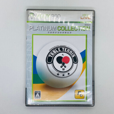 Rare Rockstar Games Presents Table Tennis Platinum Collection Xbox 360 Japanese