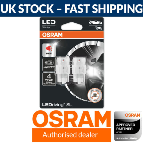 OSRAM LEDriving SL LED W21/5W Red (Twin) - Picture 1 of 3