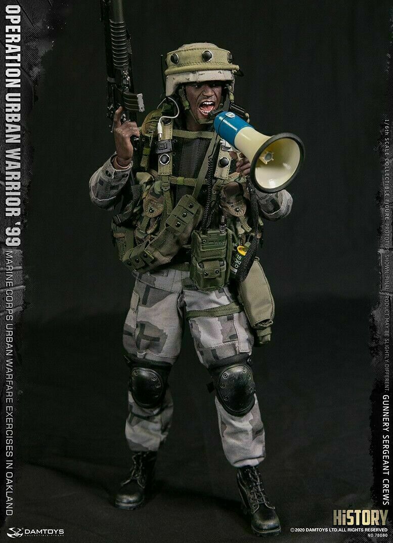 DAMTOYS78080アメリカ海兵隊アーバンウォリアー作戦クルース一等軍曹 1:6 DAMTOYS 78080 Operation Urban Warrior 99 Gunnery Sergeant