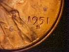 1951-S/S RPM LINCOLN WHEAT CENT BU RED  - GREAT VARIETY! - AA408XXX