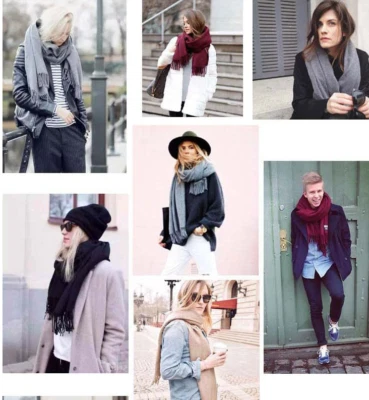 New Women Lady Thick Winter Warm Scarf Pashmina Long Wrap Shawl Scarf 70x200CM