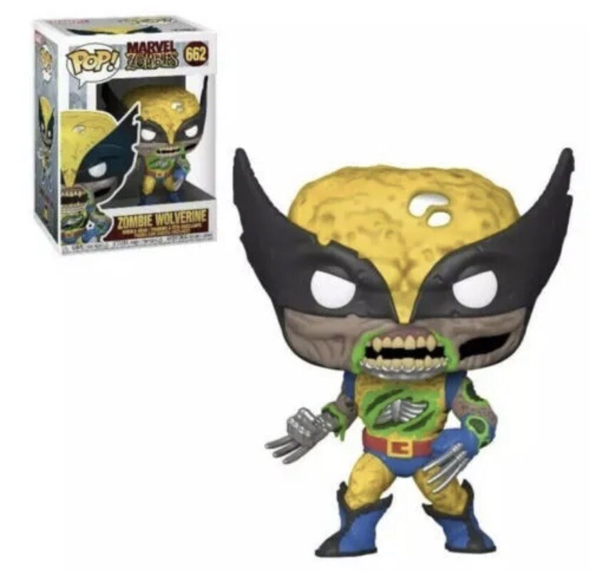 Sale Funko Pop Zombie Wolverine 662 Marvel Bobble-Head Figurine Collectible New Box